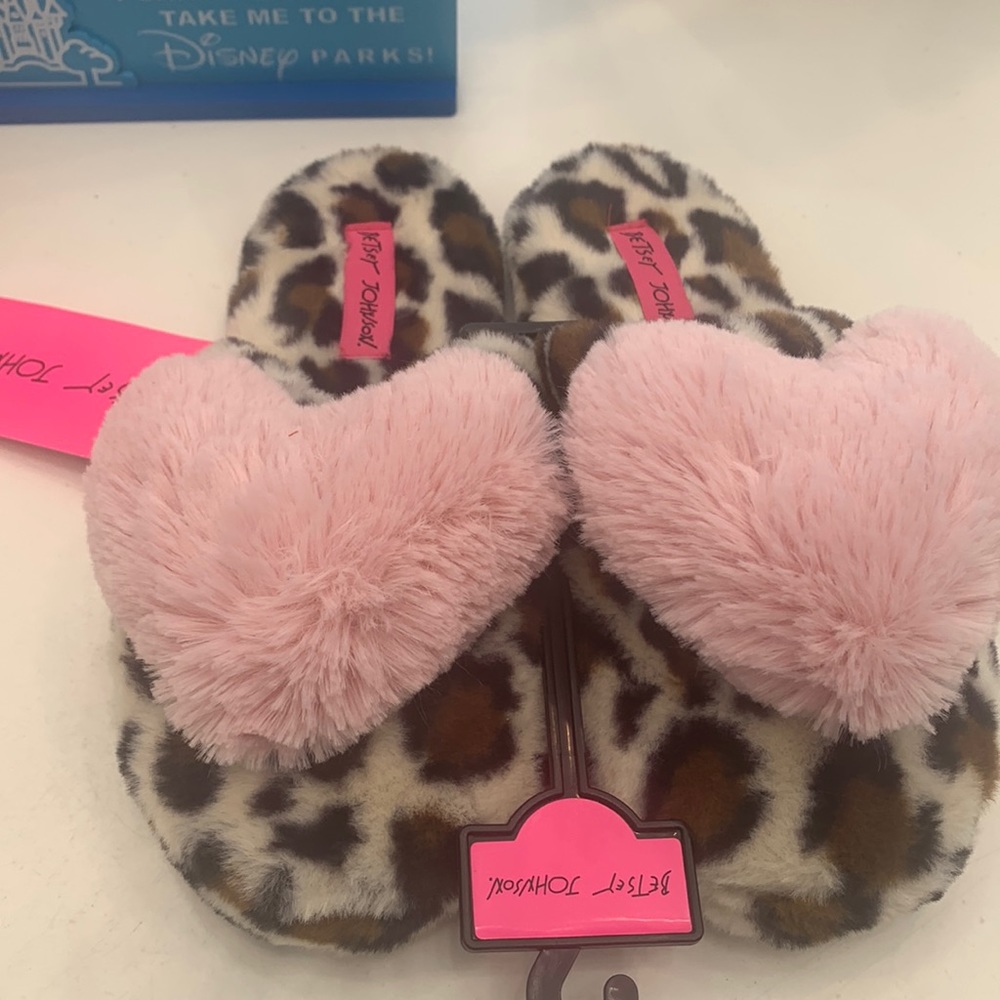 Betsey Johnson house slippers